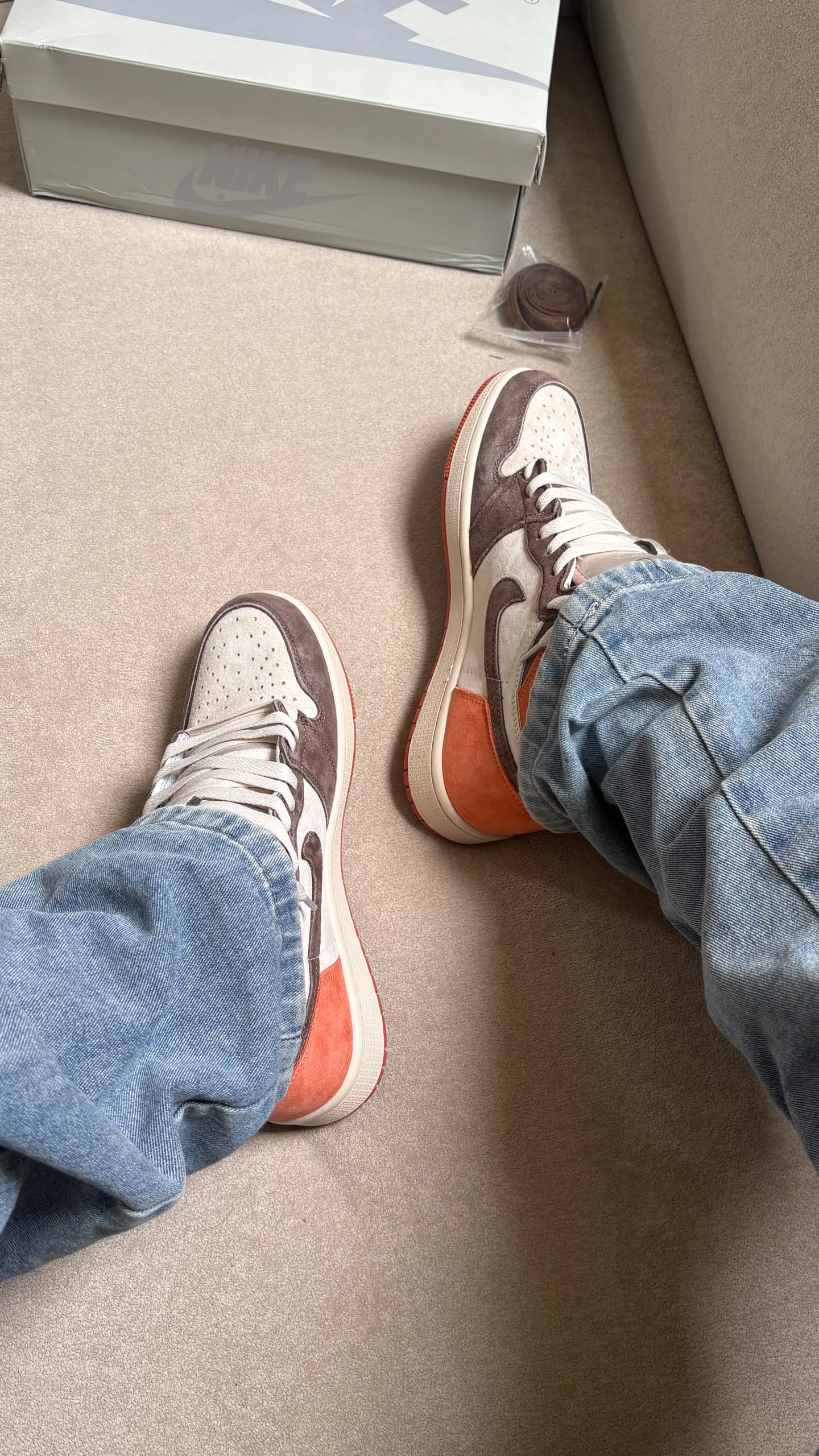 کفش ایر جردن 1 های OG استارفیش زنانه |مردانه| Air Jordan 1 Retro High OG Starfish